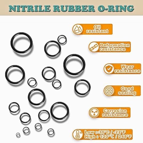 Image of Nitrile Rubber Sheet for Petroleum Oil Gasket, High Temperature Gas, Acid and Seals (Black, 1ft x 1ft x 3mm)
