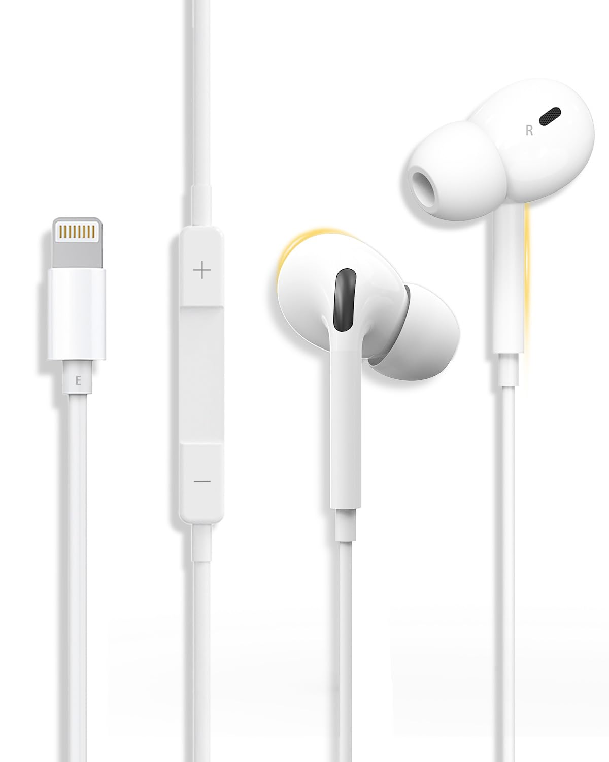 Amazon.co.jp: 【MFi正規品】 Lightning イヤホン 有線