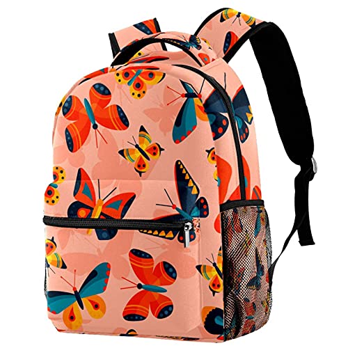 Sac à dos ordinateur portable femme homme sac scolaire cactus multicolore original