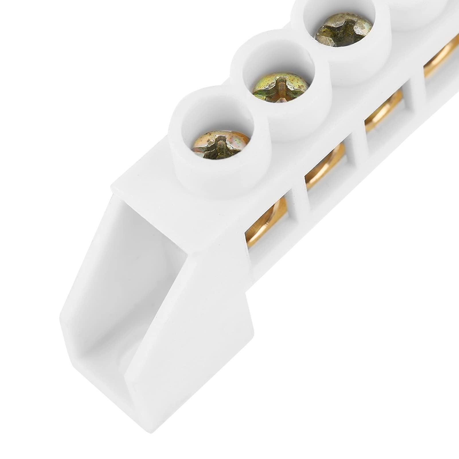 10pcs 5 Hole Bridge Design Electrical Distribution Wire Screw Brass Terminal Block Connectors for Distribution Box terminal block distribution box - Image 2