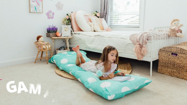 Amazon.com: Butterfly Craze Floor Pillow Case, Mattress Bed