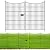 10 Panels Decorative Garden Fence with Gate, 40 in(H) X 23.6 ft(L) Dog Fence Outdoor for Yard, Animal Barrier Fence No Dig, Rustproof Metal Garden Edging Fence and Borders, Temporary Fencing Stakes