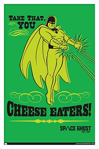 Poster Space Ghost Coast to Coast Cheese Eaters parfait pour le salon