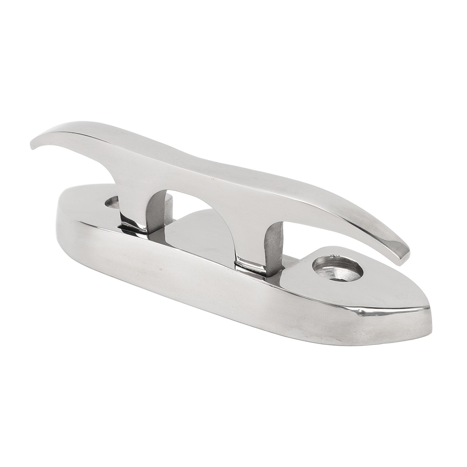 Boot Klappklampe, Extrem Langlebig Faltbares Design Marine Deck Seil Klampe 316 Edelstahl für Bootszubehör, Dock Mooring und Yachtdeck Nutzung