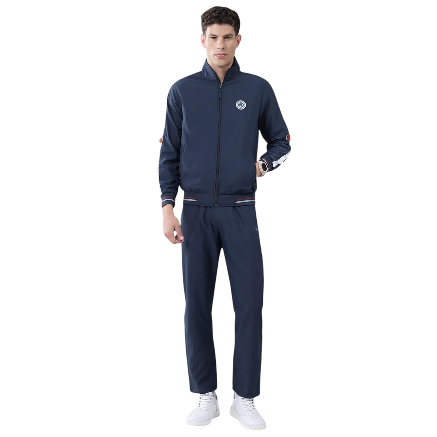 monte carlo Men's Regular Fit Tracksuit | Full Sleeve with Mock Neck | Solid Pattern | Stylish & Comfortable Perforamce Sport Suit For Men's-picture-25