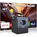 Produktbild Emotn H1 Mini Beamer, Native 1080P, 4K Unterstützt, 250 ANSI Lumens, Full HD Beamer, Android 9.0, Portable Projektor mit Akku, 240" Display, Autofokus, WiFi/Bluetooth/HDMI/USB