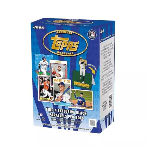 Topps MLB Archives Carte à collectionner Baseball 2025 Value Blaster Box