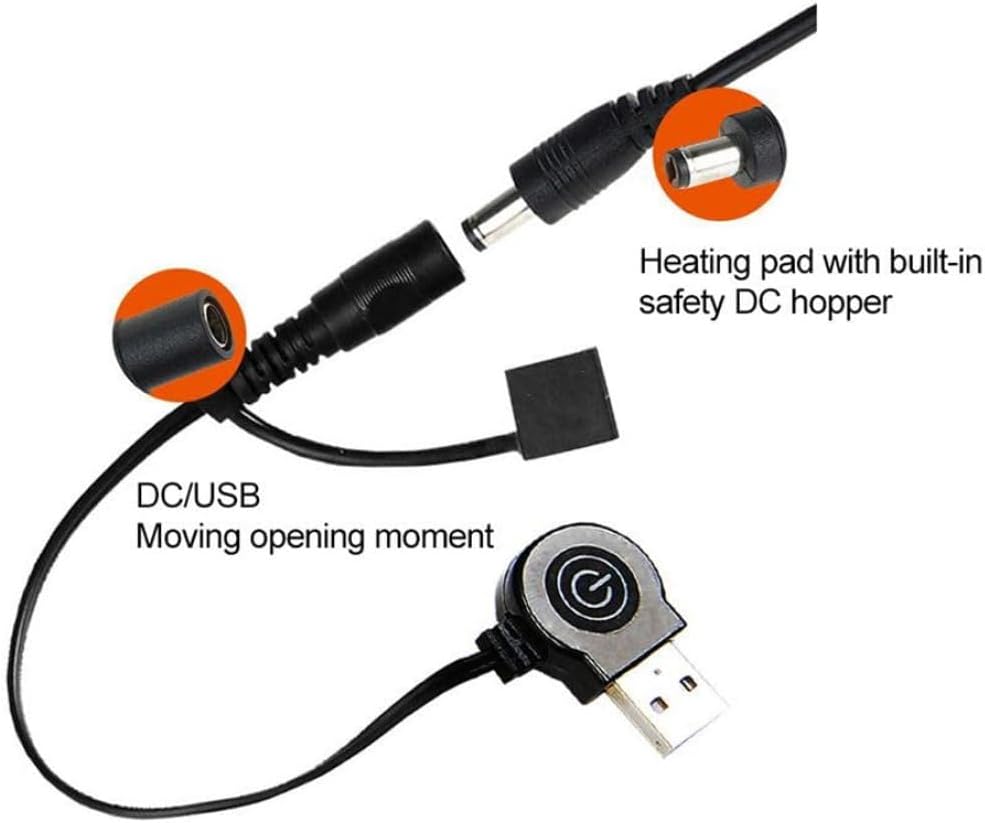 Heated Sleeping Bag Liner, Heated Sleeping Bag Pad 3 Heating Levels USB Rechargeable Sleeping Bag Liner Black, Heated Seat Cushion