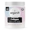 Organifi Unflavored Collagen Powder - Supports Stronger Skin, Nails, and Hair, 30 Servings