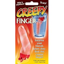 Loftus International Gory Halloween Finger Creepy 3 in Decoration Prop Beige Novelty Item