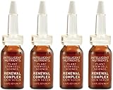 Intelligent Nutrients - Renewal Complex Skin Serum for All Skin Types, (4 Vials)
