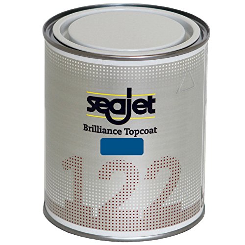 Seajet 122 Brilliance bleu moyen vernis laque bateau peinture marine finition 750 ml