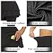 Tennis Skirted Leggings with Pockets for Women Golf Skapri Leggings with Skirt (XL, 2-Layer Grey)