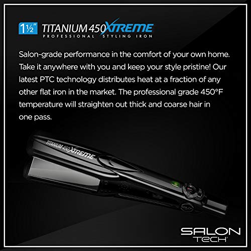 Plancha de Pelo Titanium 1.5 Inch Salon Tech miniatura 2