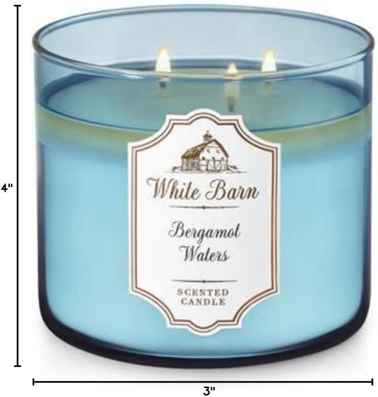 Bath & Body Works 3-Wick Candle in Bergamot Waters