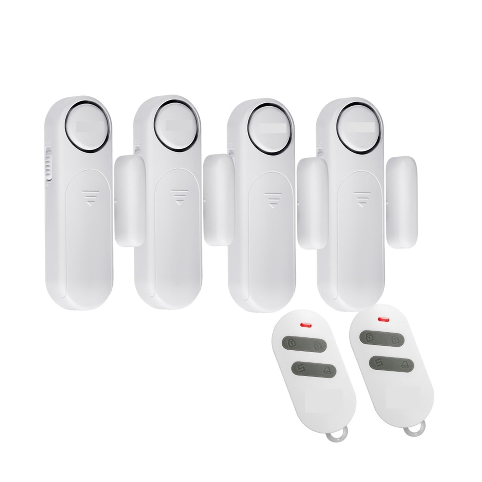 Sistema de alarma Alarma inalámbrica con Sensor magnético for puerta y ventana, 120dB, antirrobo, 300 pies, detectores de Control remoto, sistema de alarma de seguridad for el hogar Tasa cero de falso