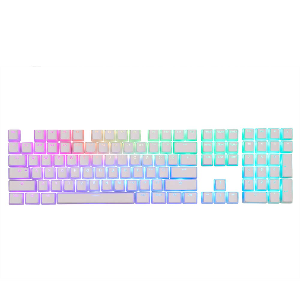 Buy EPOMAKER 117 Keys OEM PBT Double Shine Through Pudding Keycaps Set