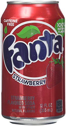 Fanta Fraise Boisson Gazeuse 350 g - Lot de 12