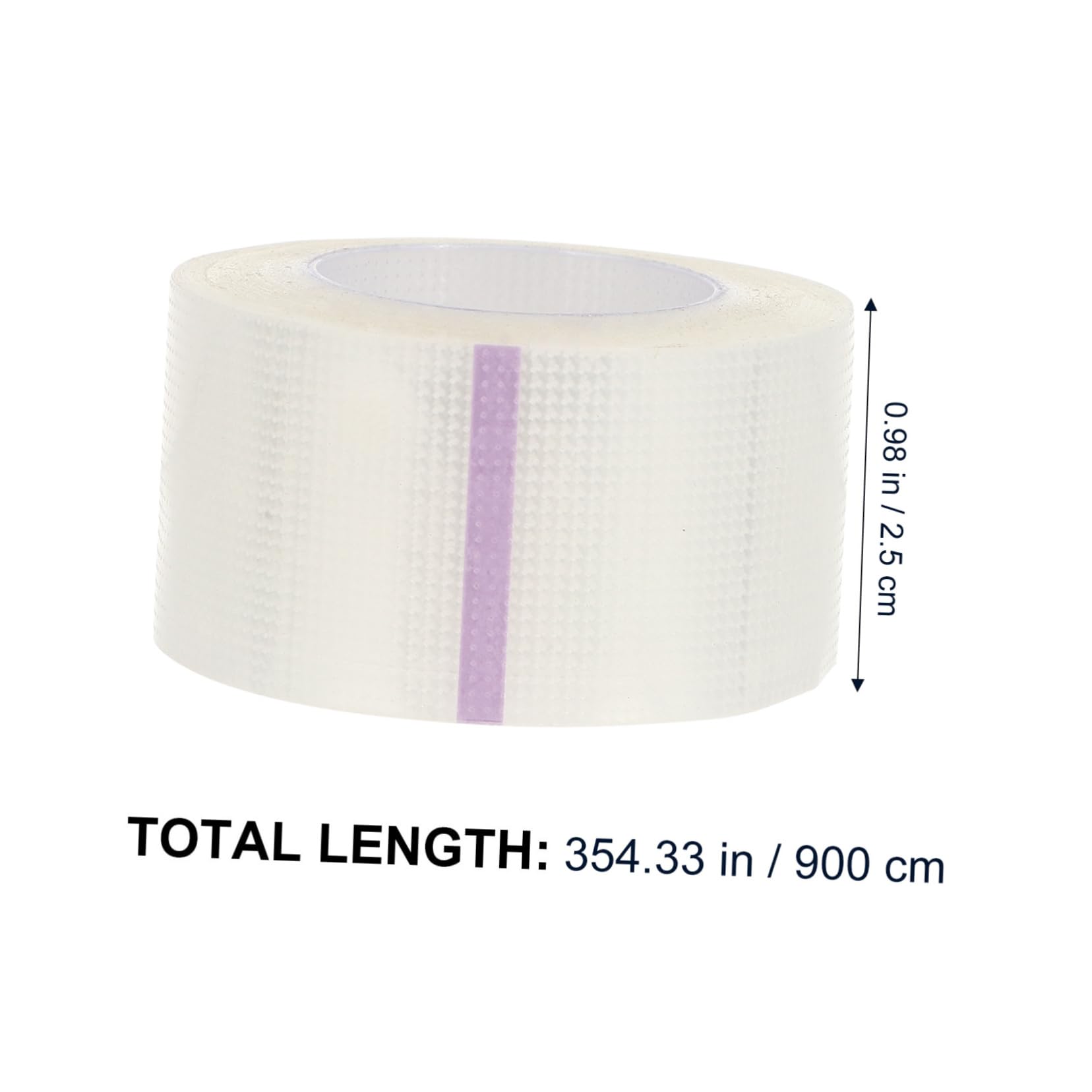 SHERCHPRY 6rolls Breathable Clear Pe Medical Adhesive Tape for First Aid Comfortable and Strong Adhesion for Doctors and Minor Care Per