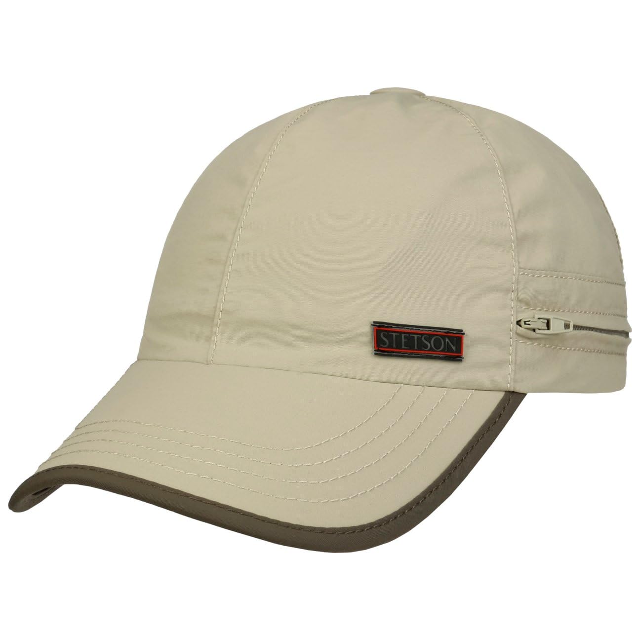 Stetson Casquette Sanibel Outdoor Femme/Homme - de Soleil d'exterieur Protection UV avec Visiere, Doublure, Passepoil Printemps-ete Ete