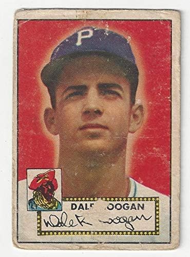 Dale Coogan Vintage Collectible Baseball Card - 1952 Topps Baseball Card #87 (Pittsburgh Pirates) Free Shipping
