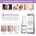 Painless Permanent Hair Removal Inhibitor Spray - 2 Pack Lavender Stop Hair Growth for Face, Arms, Legs, Armpits - 20ml Each