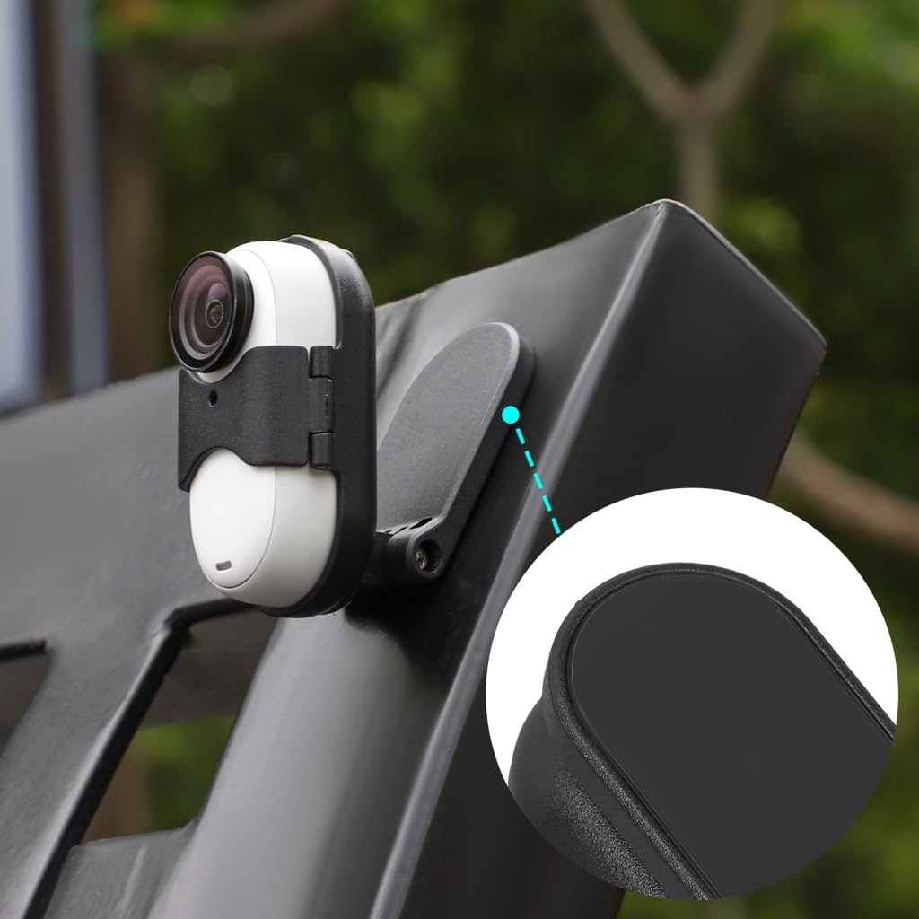 XAGMODSHN Support de cou magnétique pour caméra GO 3 - Pratique et flexible - Support magnétique de poitrine avec réglage de 22 à 42 cm