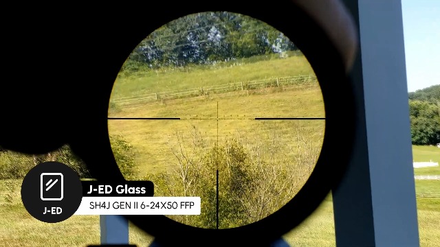 Arken Optics SH4J 6-24X50 Rifle Scope FFP MIL VPR Illuminated
