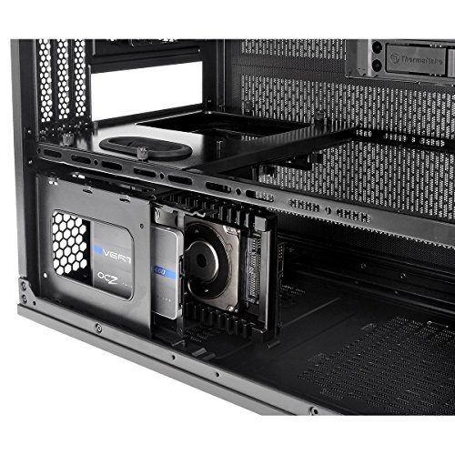 Thermaltake - Core X1 - Micro-Tour Boitier PC avec fenêtre (Mini-ITX) Gris