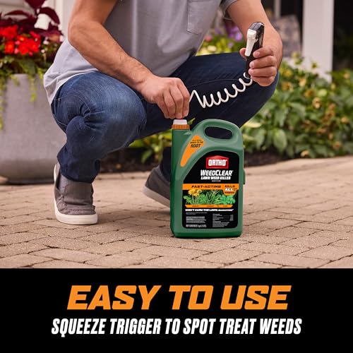 image for Ortho WeedClear Lawn Weed Killer Ready-To-Use with Trigger Sprayer, Ki