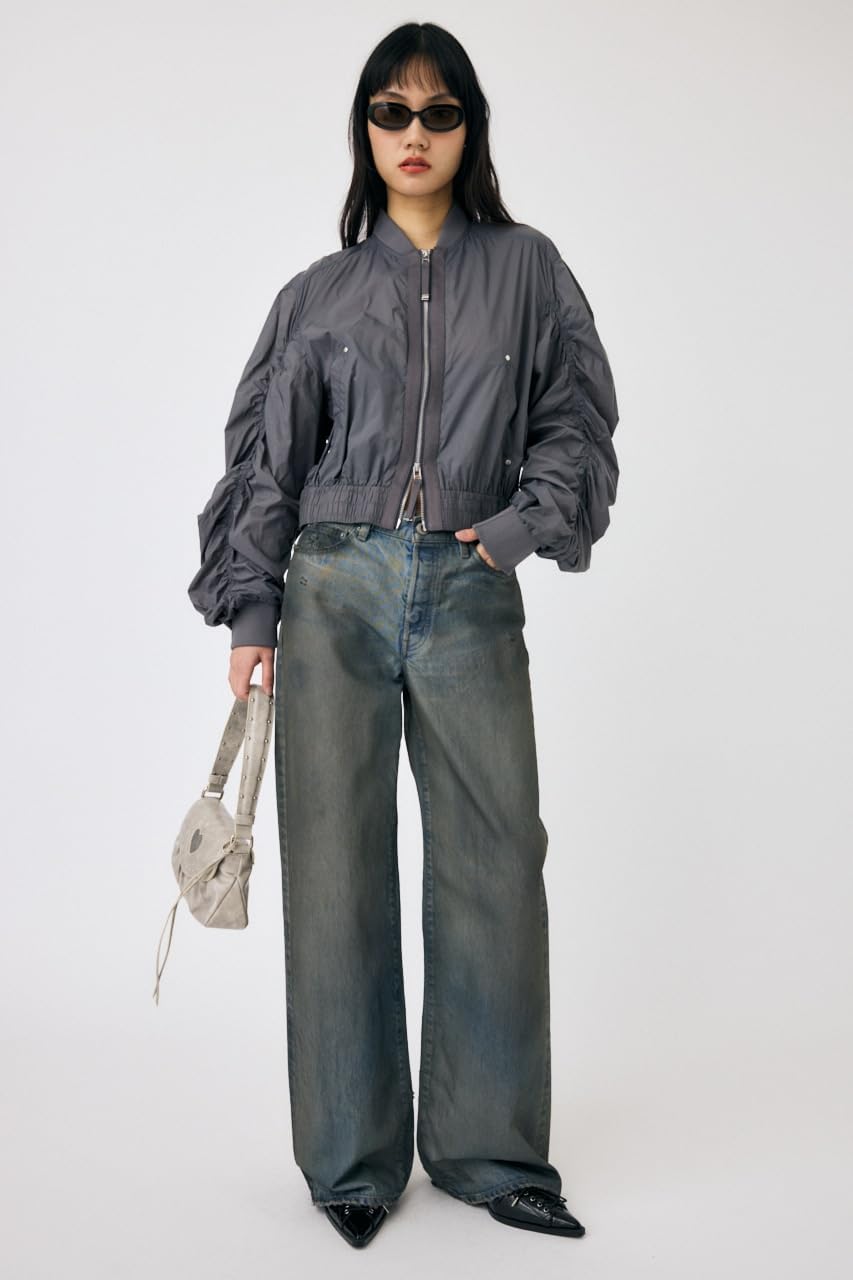 moussy FRONT ZIP FUNCTIONスカート マウジー] セットアップ対応 FRONT