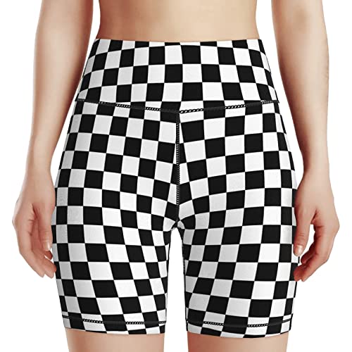 Yaateeh Women's High Waist Bike Shorts for Workout Sports Athletic Running Hiking Biker Yoga Gym