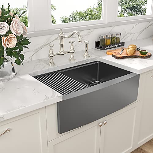 Reviews for 33 Farmhouse Sink Black Stainless BestViewsReviews