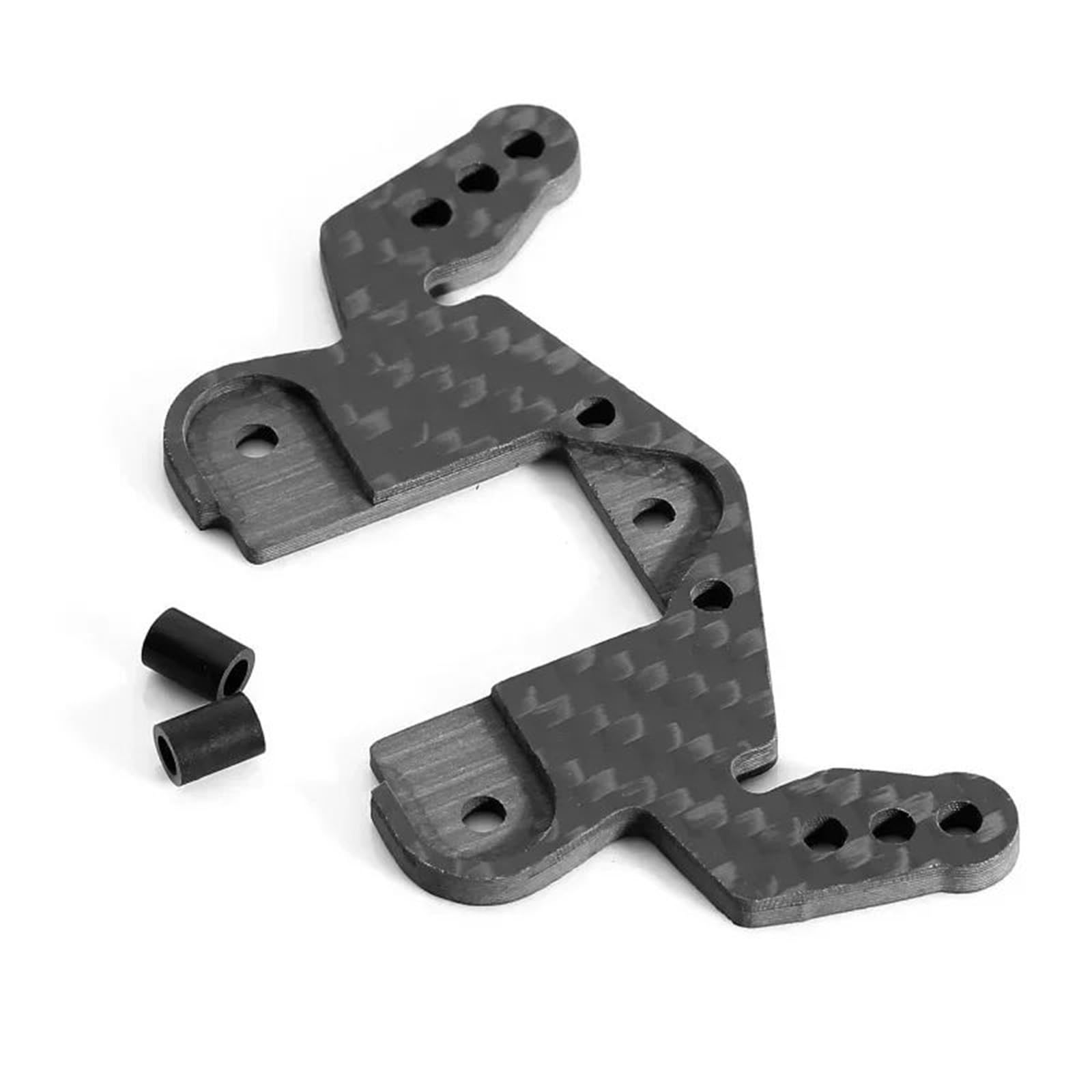 Ammortizzatore Posteriore Torre Fibra Carbonio Materiale Speciale Per Tamiya Per Hotshot Ii 2024 1/10 RC Auto Parti Aggiornamento Accessori Ricambi Modellini RC