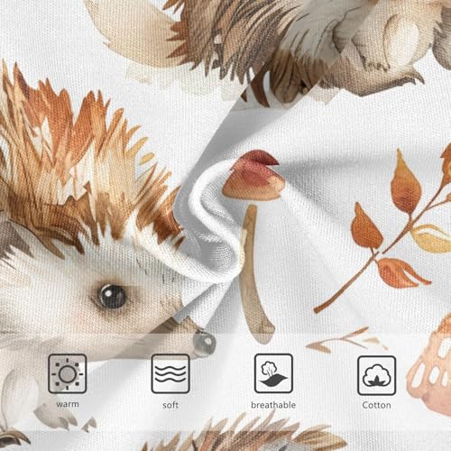 Cotton Girls Underwear Toddlers Cute Hedgehogs Mushroom Panties for Girl Funny Underpants Briefs 2t3