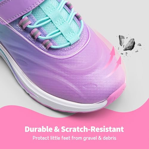 Image of DREAM PAIRS Boys Girls Shoes Kids DuraPlay Tennis Running Athletic Protective Walking Sneakers for Little /Big Kid
