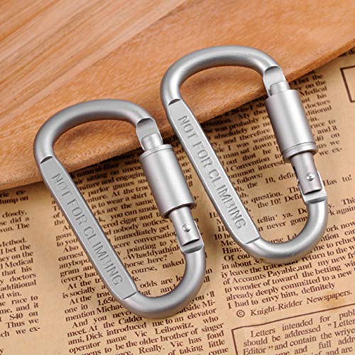 YoBuyBuy Moschettone da campeggio a forma di D