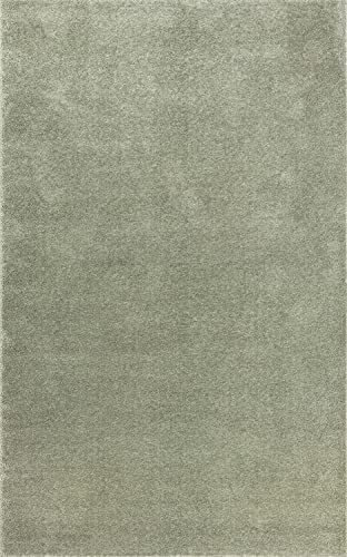 JONATHAN Y Haze Solid Low-Pile Green Indoor Area Rug 9x12, Coastal,Bohemian,Minimalist,Classic, Easy-Cleaning for Living Room,Bedroom,Kitchen,Pet Friendly,Non-Shedding (SEU100O-9) - Image 8