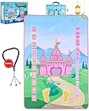 THE FRENCH WAY Gebetsteppich Elektronisch – Muslimischer Gebetsteppich für Kinder zum spielerischen Lernen der Gebete – Gebetskette für Tesbih Inklusive – Prayer Mat mit Rezitation von Koran Suren