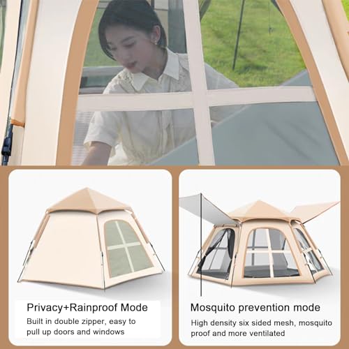 Carpa Pop-Up para Camping 3-5 Personas Domo Ligera miniatura 5