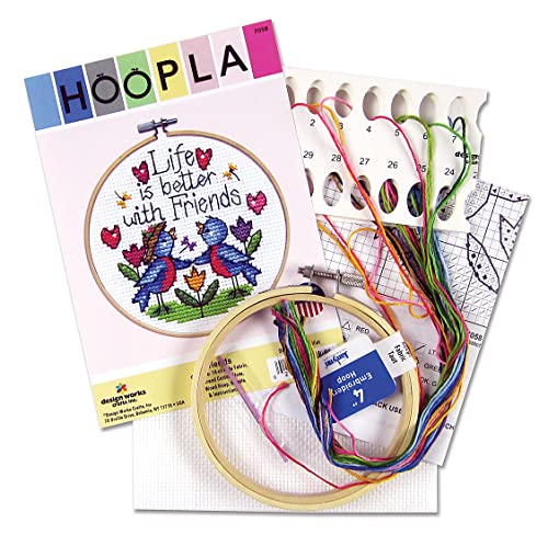 Image of Design Works Crafts Friends Counted Cross Stitch Kit
