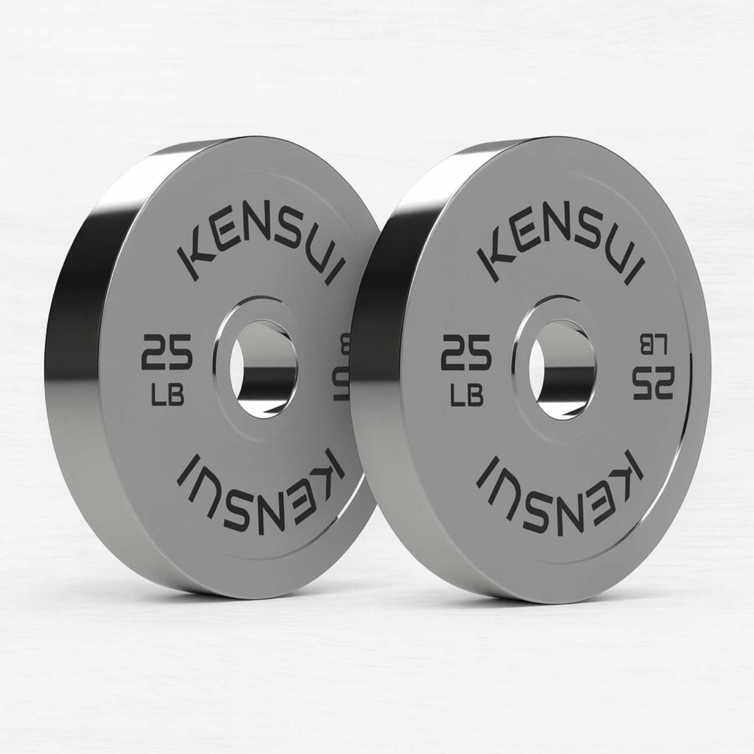 Kensui VersaPlates, 25lb (Pair) | Compact 230 mm weight discs deliver 25 lb each for dumbbells, barbells, kettlebells and strength training