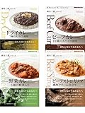 レトルトカレー 味わい4種セット ビーフストロガノフ・ビーフ・野菜・ドライカレー nakato 麻布十番