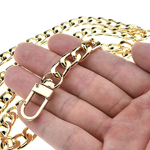 HAHIYO Purse Chain Strap Length 55.1 inches SPOT-ON Gold for Shoulder Cross Body