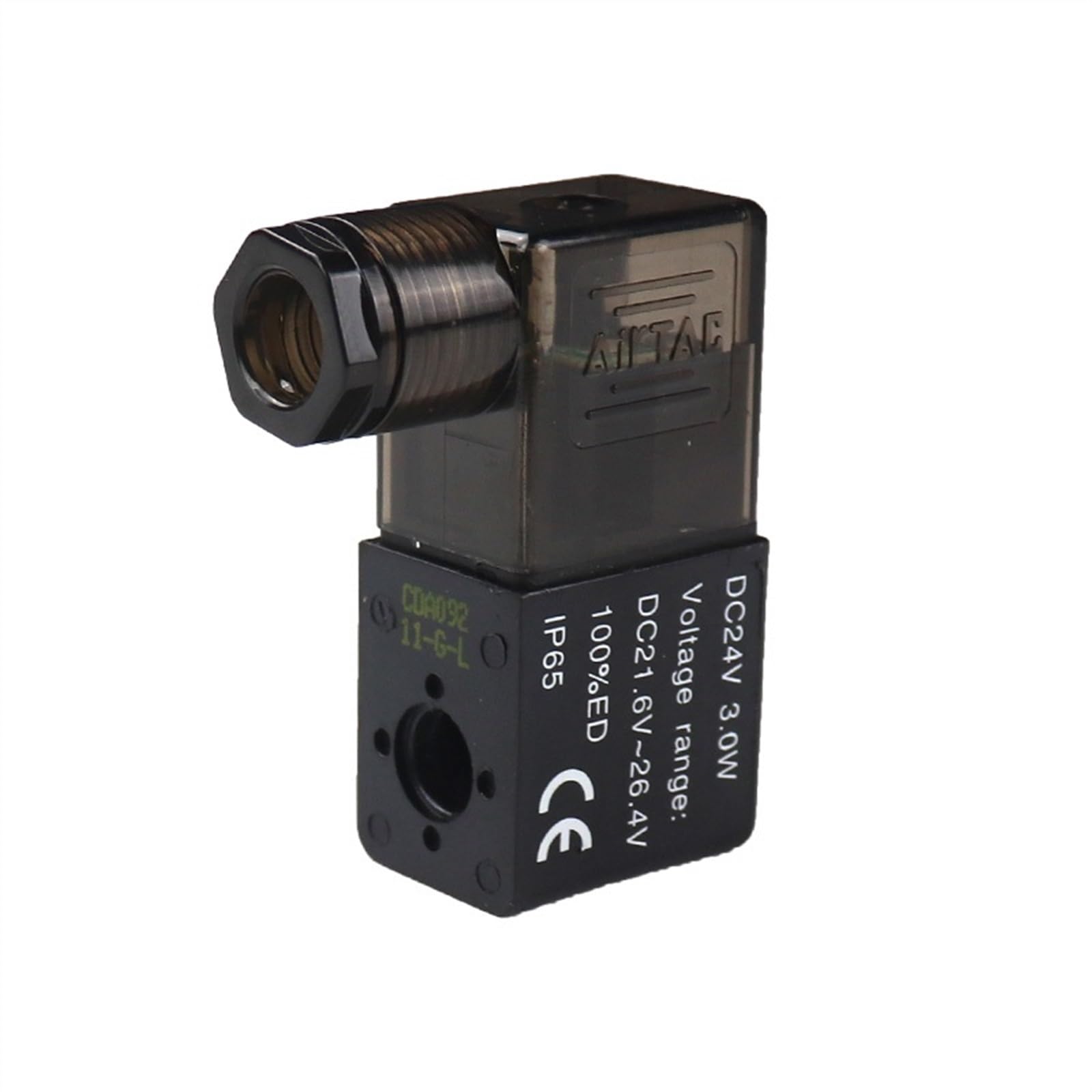 Pneumatic Air Solenoid Valve Coil for 4V210 Black DC12V DC24V AC36V AC110V AC220V AC380V(AC380V)