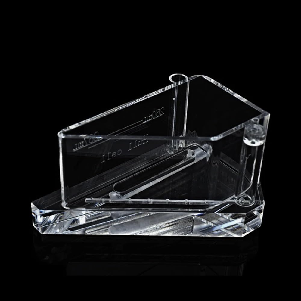 Équipements et fournitures de laboratoire Cellule Hull (cuve à régulation thermostatique) de 267 ml, équipement test placage avec résistance thermique