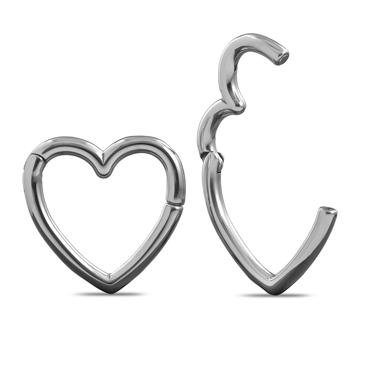 PONWAG 1 Pair 4g Ear Weights For Stretched Ears Lightweight Ear Hanger Plug Gauge Stainless Steel 5mm Ear Tunnels Expander Body Piercing Jewelry