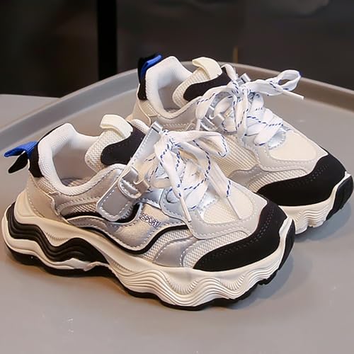 Boys Girls Tennis Casual Walking Shoes Kids Running Non-Slip Mesh Sneakers Toddler Lace-Up Soft Sole Anti Slip Shoes3