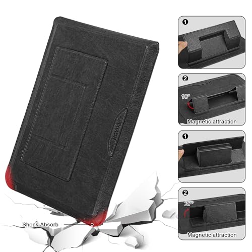 HoYiXi 14 Inch Laptop Sleeve Case with Stand Feature for Mac Book Pro 14 2021/ASUS Vivobook 14/HP Pavilion X360/IdeaPad 14/Dell HP ASUS Acer Huawei Matebook 14'',Compatible 13.3-14'' PC,Black by HoYiXi - Used condition - Image 7