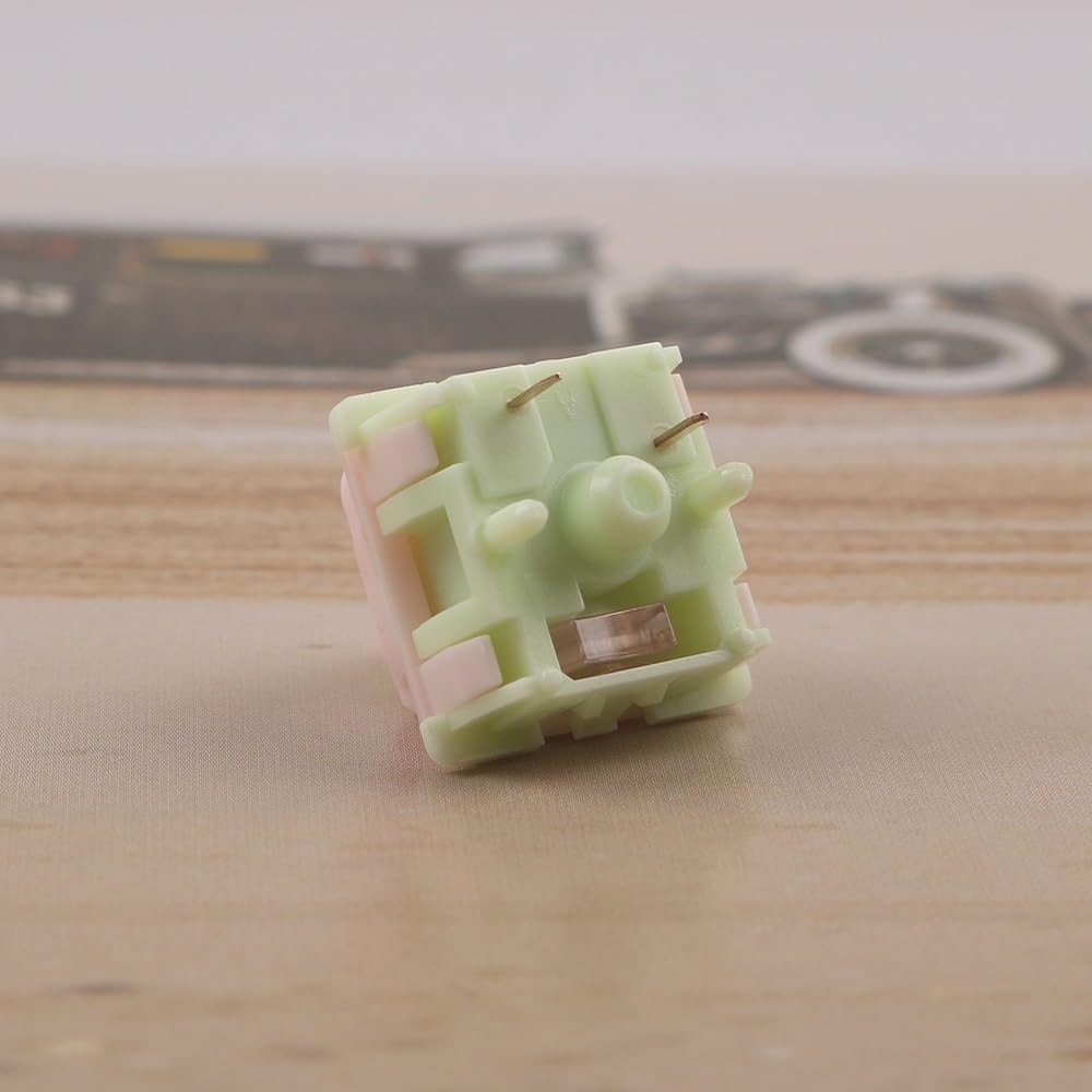 MMD Vivian Switch V2, Benutzerdefinierte Mechanische Tastatur, Vorgeschmierter Linearer Thocky-Schalter(53g,110PCS)